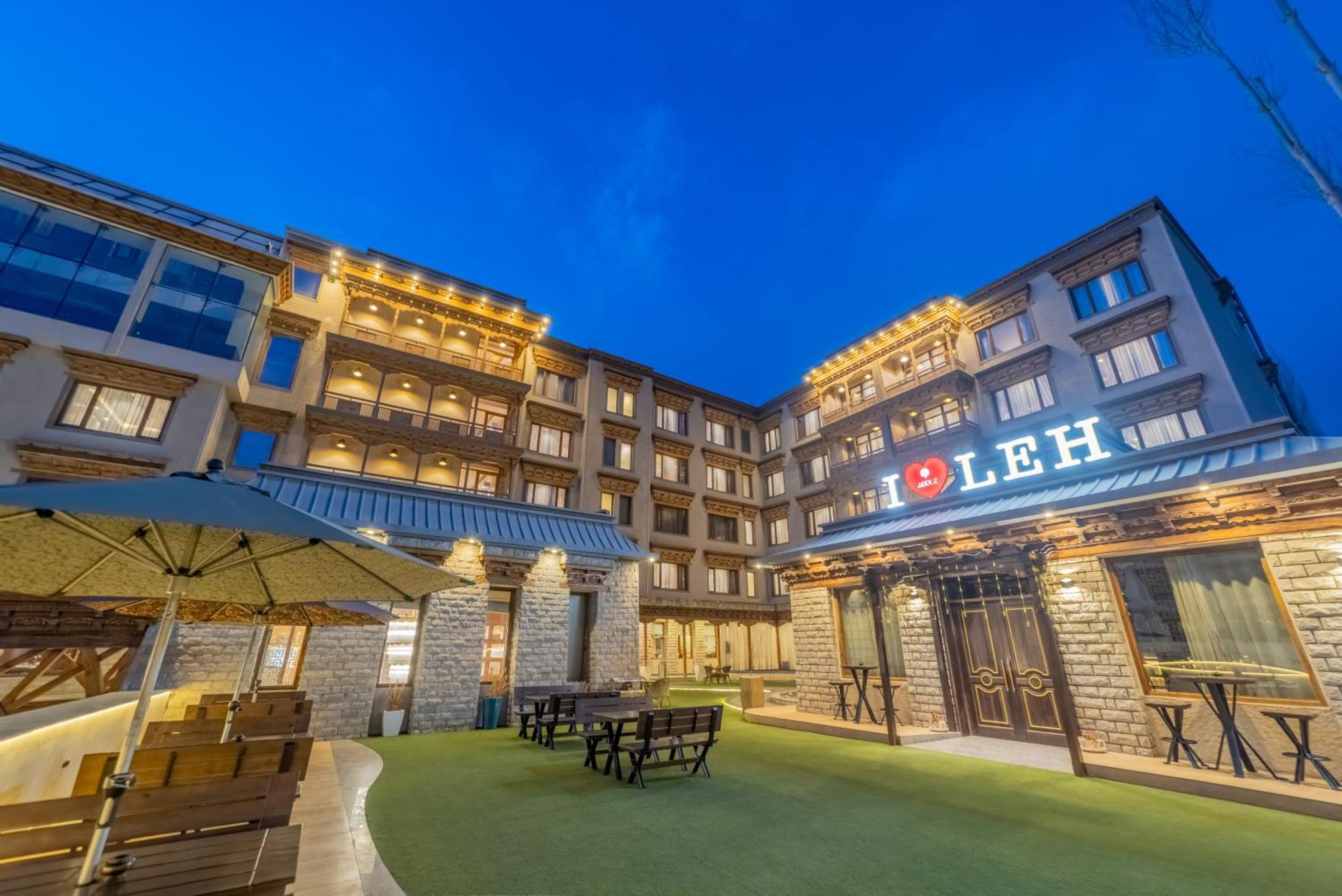 The Abduz Hotel Leh Exterior foto